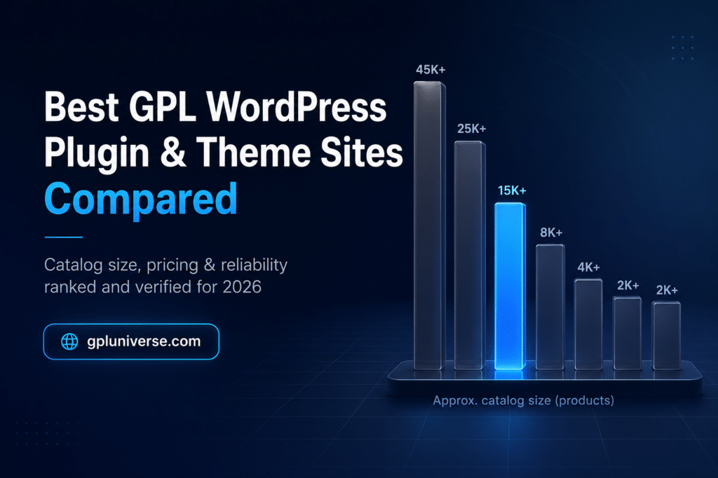 Best GPL WordPress Plugin & Theme Sites Compared