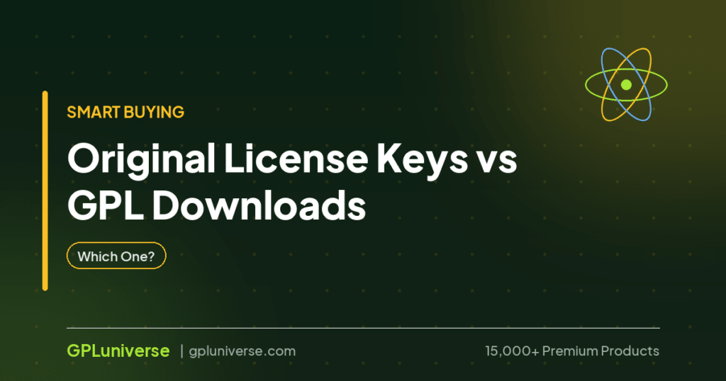 original-license-keys-vs-gpl