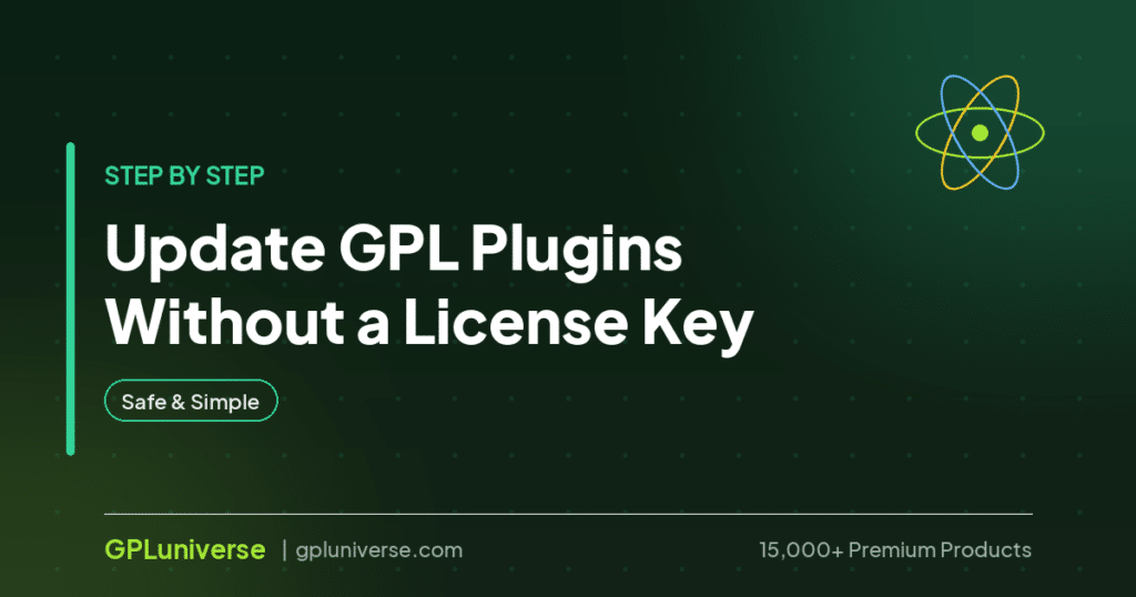 update-gpl-plugins-without-license-key